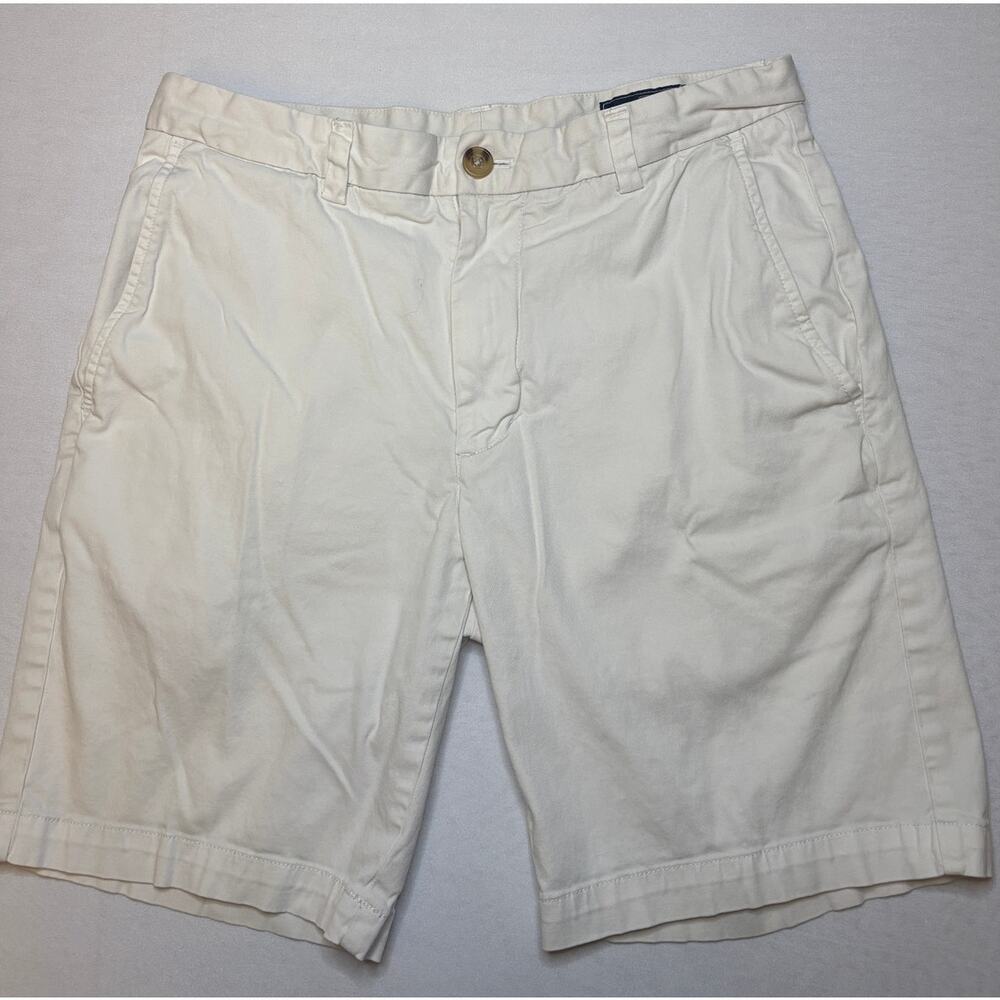 VINEYARD VINES Men's Flat Front Stretch Breaker Chino 9" Shorts| Men 30 Waist
